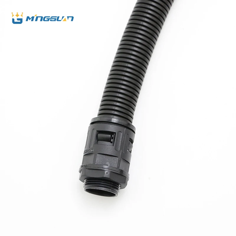 Plastic Conduit Fittings, Quick Coupling, Nylon Hose Pipe Glands, Flexible Corrugated Conduit Connectors, AD15.8