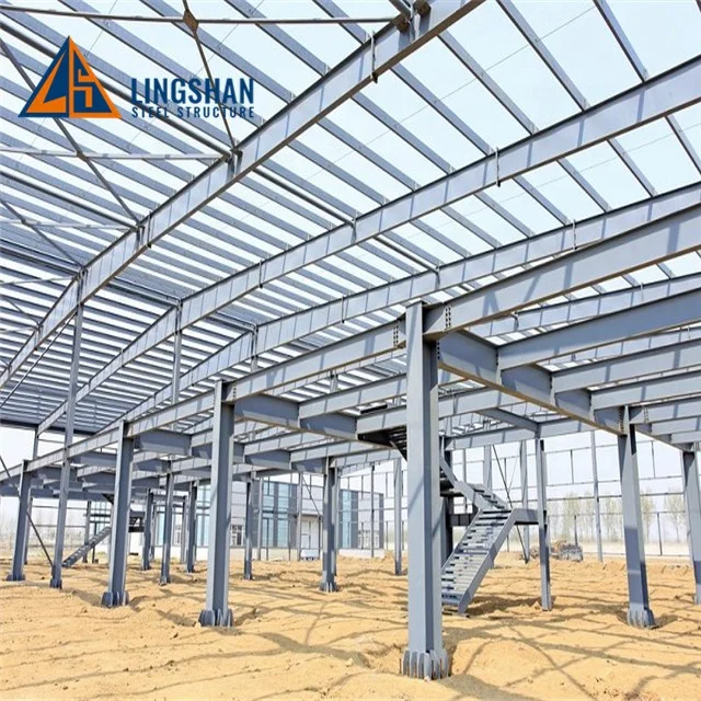 Multy Structure Construction Warehouse Workshop Building Storey Steel Industrial Customized 3D Model Design More Than 5 Years