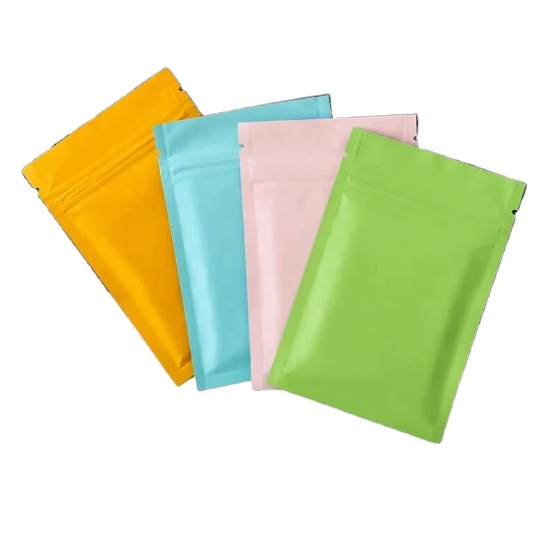 zip gift bag pla biodegrad corn starch bag with zip lock