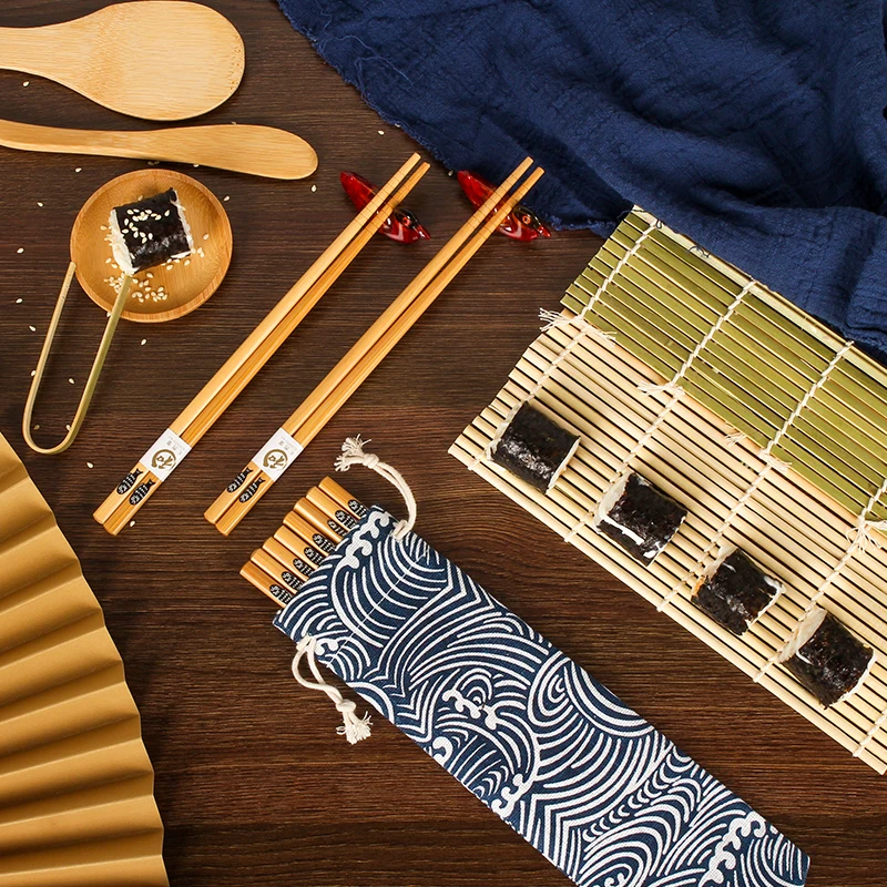 Поднос для суши профессиональный экологически чистый кухонный набор в японском стиле приготовления