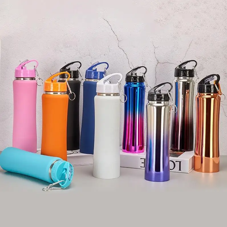 Stainless Steel Tumbler Mugs Clear Hot Drinks Blank 20 40 Oz Coffe Vacuum With Bamboo Lid Reusable Tumbler 1 Liter