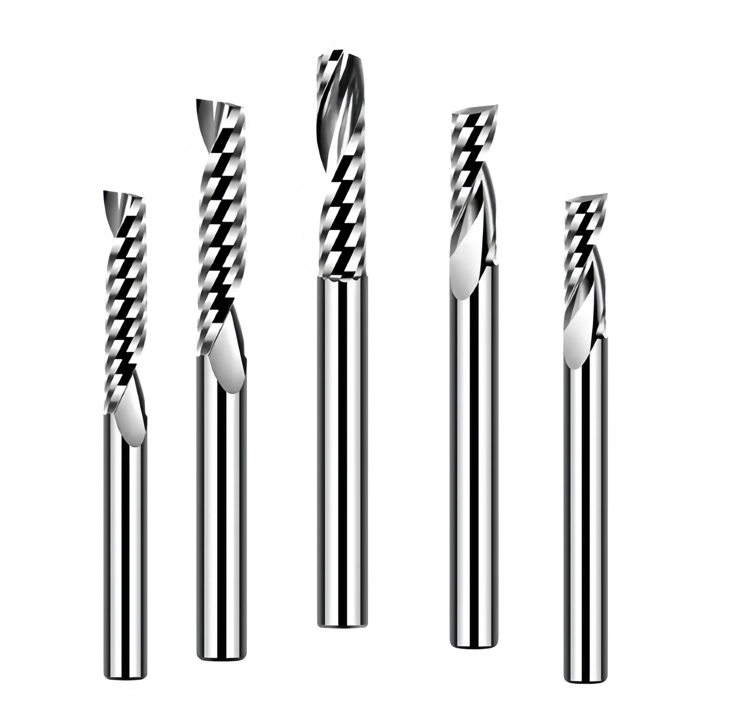 8*H40*L75 FST Free Sample Coated Solid Carbide up Doen End Milling Cutter Tools for Wood CNC Router Bits