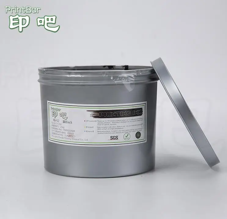 Soy based CMYK process ink for offset printing