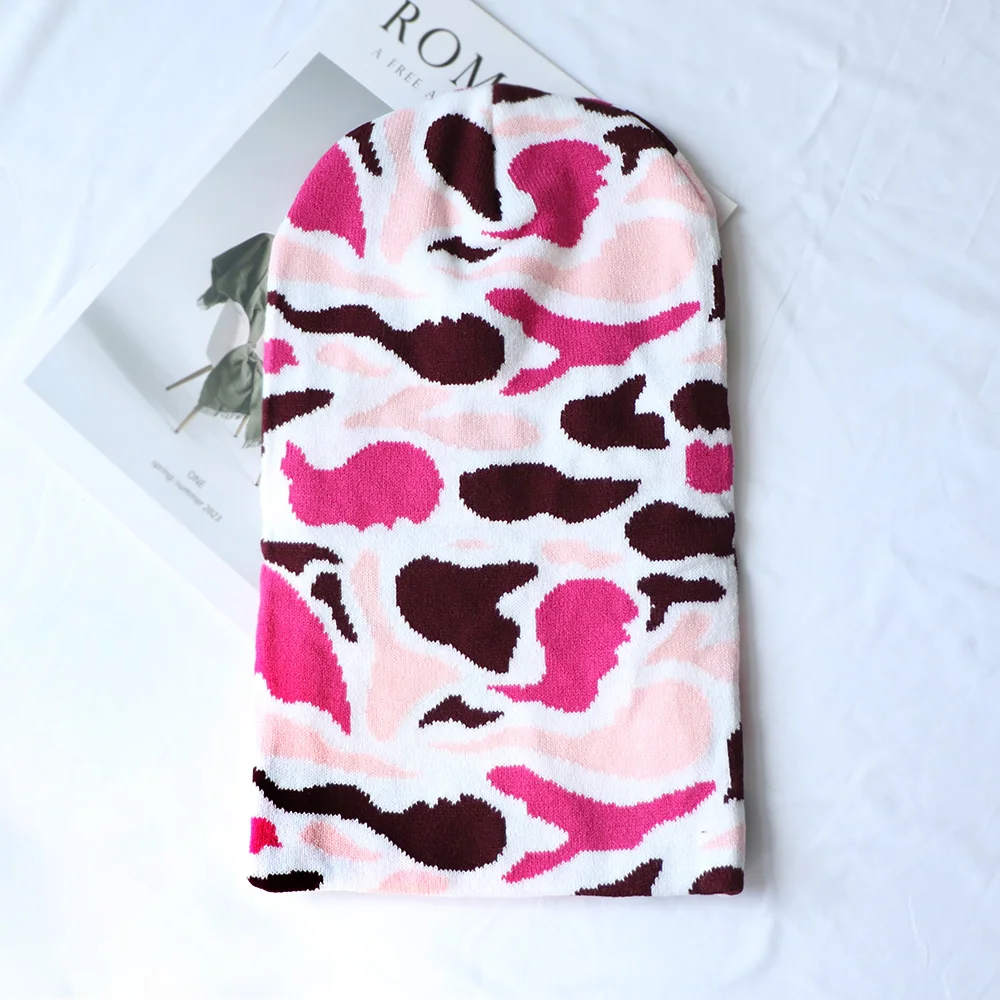 Qianzun manufacturer winter custom design high quality jacquard 1 hole full face ski mask