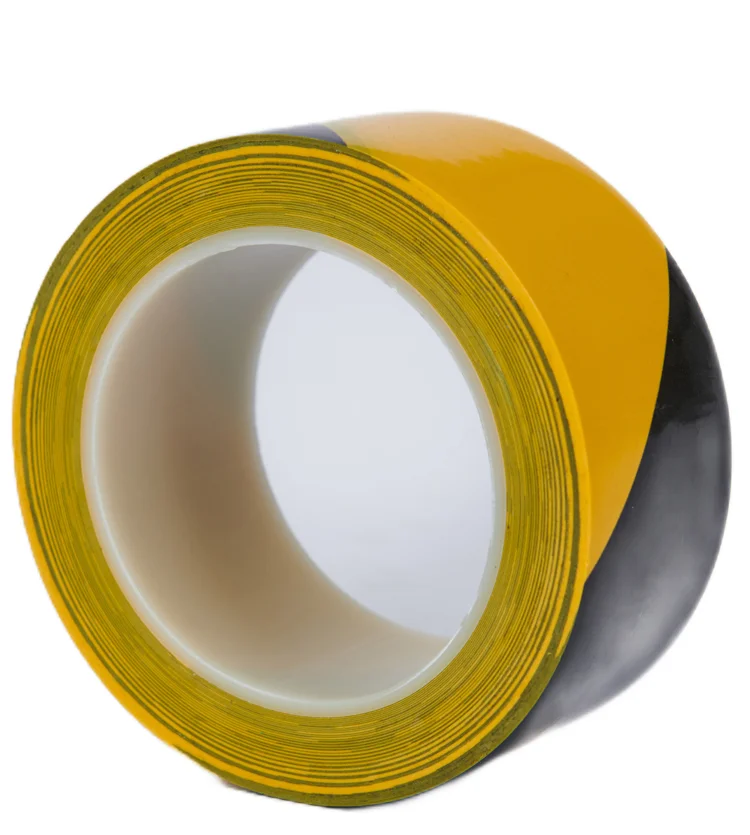 Магнитная предупреждающая лента из ПВХ, желтая, черная, предупреждающая ограждение, предупреждающая опасность, защитная подземная предупреждающая лента