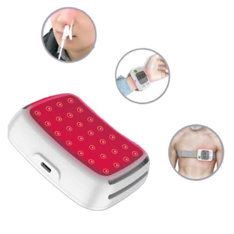 Health and Wellness Best Sellers Intravenous Laser Blood Irradiation 650nm Diode Laser Physiotherapy Wrist Watch Device