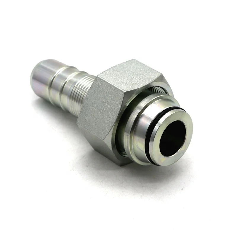 Interlock hydraulic fitting high pressure metric female hydraulic fitting with O-RING H.T. 20513