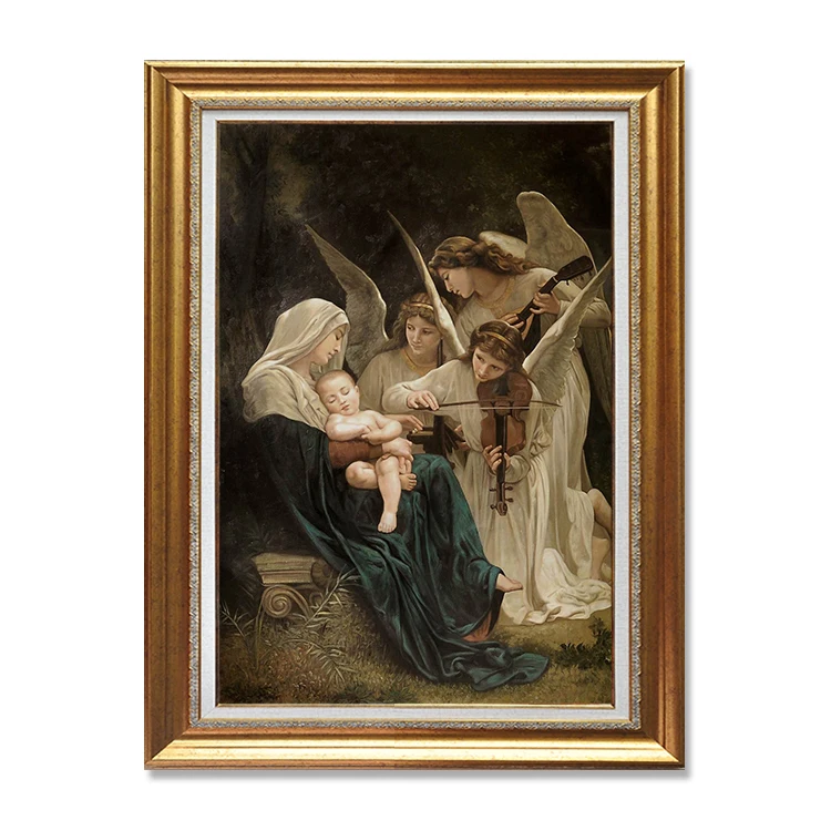 Famous Museum Quality Hand Painted Virgin Mary Reproduction Antique Wall Art Woman Portrait Paintings On Canvas