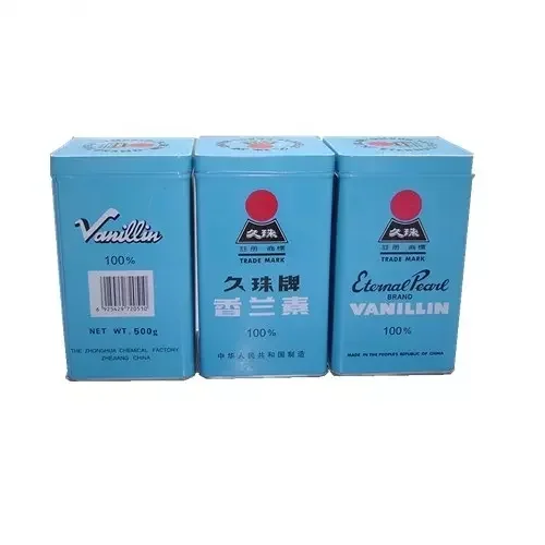 Wholesale food grade additive polar bear vanillin powder ethyl vanillin