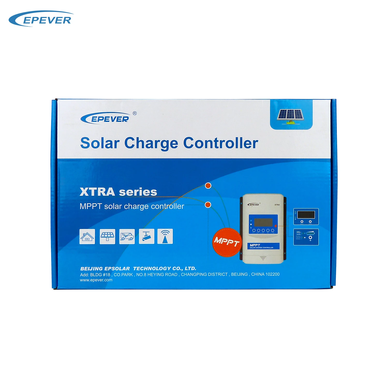 EPEVER 30a Lifepo4 Solar Energy Panel Voltage Controller Solar Controller Charger Controller for Solar Power