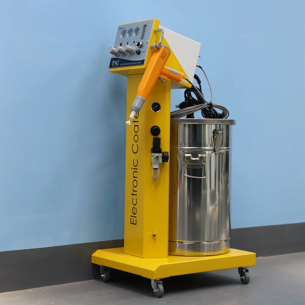 
Hot sale powder coating spray gun on spraying aluminium 