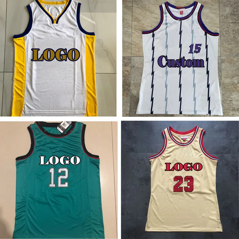 Wholesale High Quality Custom New Design Logo Basketball Jersey For 30 Teams stitch mesh basketball jersey