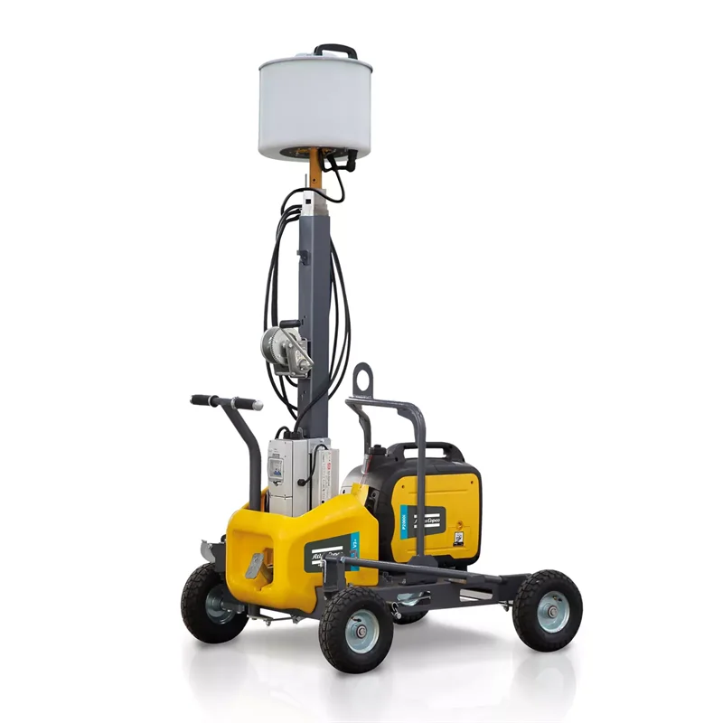 Atlas Copco HiLight V2 7 м светодиодный Электрический привод 320 Вт освещение автомобиля для промышленных портативных осветительных башен