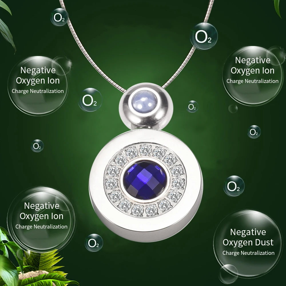 Коллекция Inox Anion 100% Подлинная Солнечная биоволя японское ожерелье Лавовая нано-квантовая научная биоскалярная энергетическая