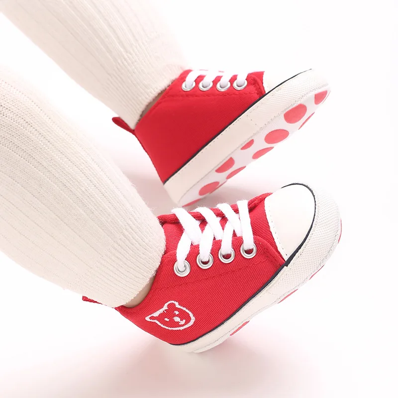 Ready to Ship Autumn 0-12 Months Fashion Casual Sports Style Walking Shoes Newborn Boys and Girls Soft Soled Baby Shoes Toddler