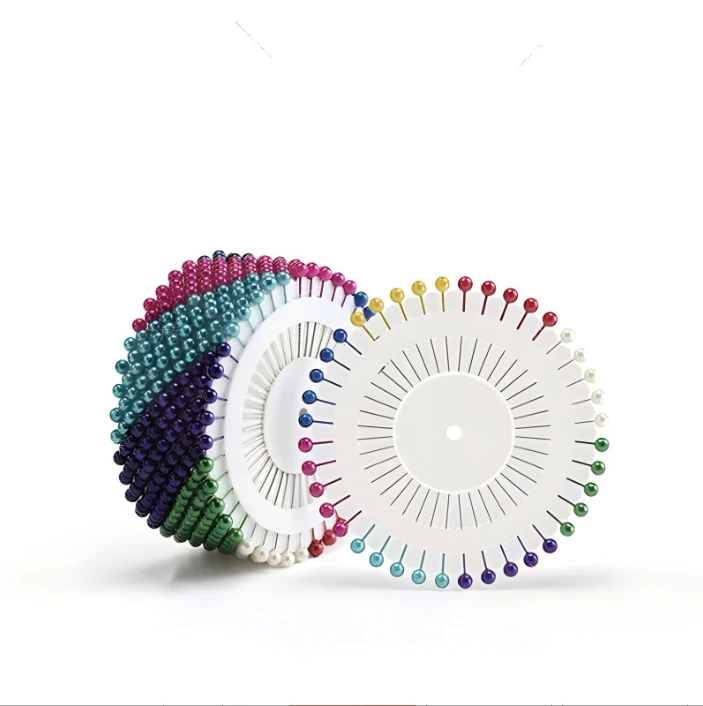 High Quality Plastic and Steel Pearl Head Sewing Pins Garment Accessory Locating Pin Ball for Quilting Crafts