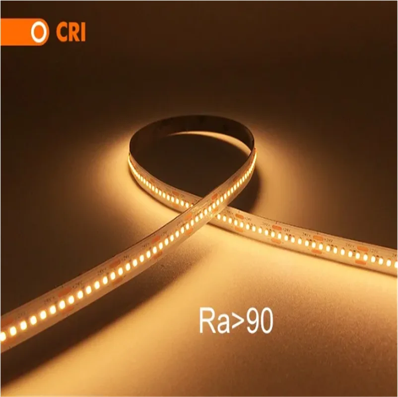 Glite High CRI90 SMD2216 White 300LEDs/M 24V IP20 with CE RoHS Certification for hotel