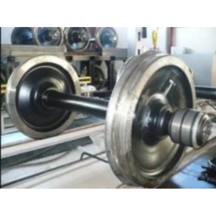 High Quality Train Parts Axle Railway Rolling Stock Forged Axle