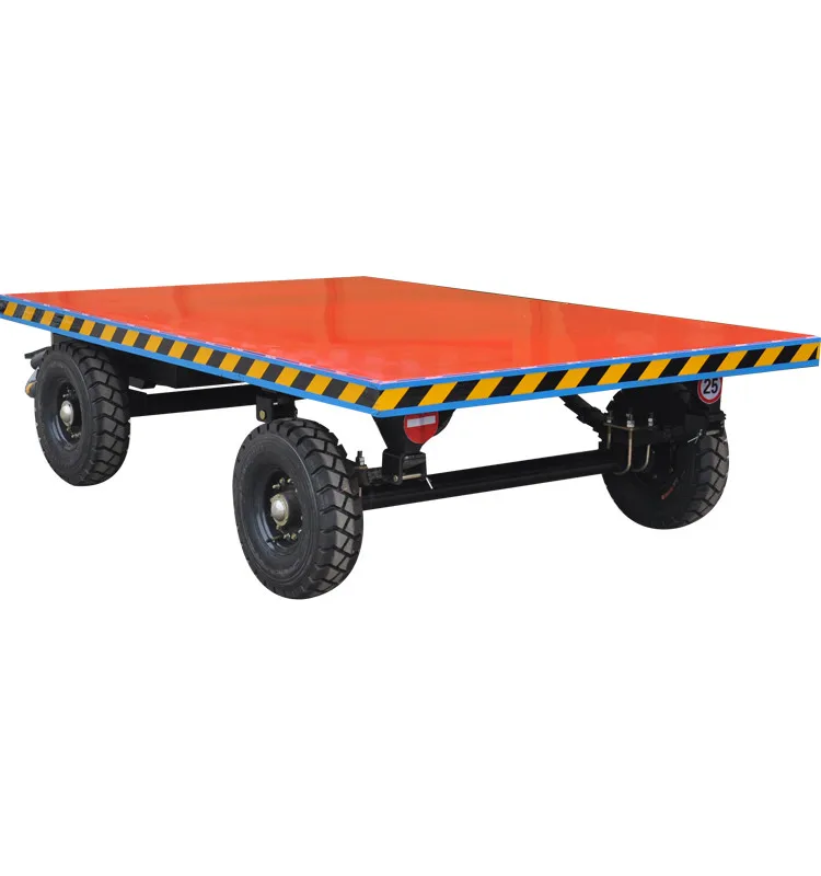 1ton 2ton 5ton Small Flatbed Turntable Trailer For Transportation