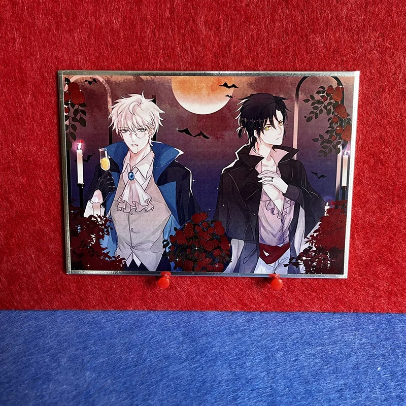 Бесплатный образец дизайна бумажная поздравительная открытка на заказ цифровая печать Shikishi Card