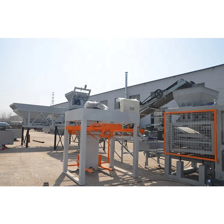 Customized Pallet Loader Feeding Machine for Block Production Line