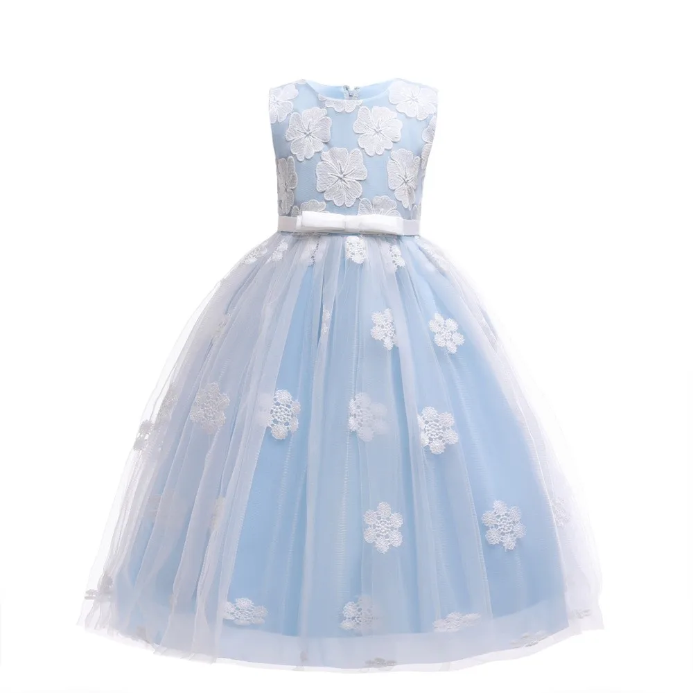 Beauty Lace Evening Dresses Formal Party the most beautiful  Flower Girls Dresses