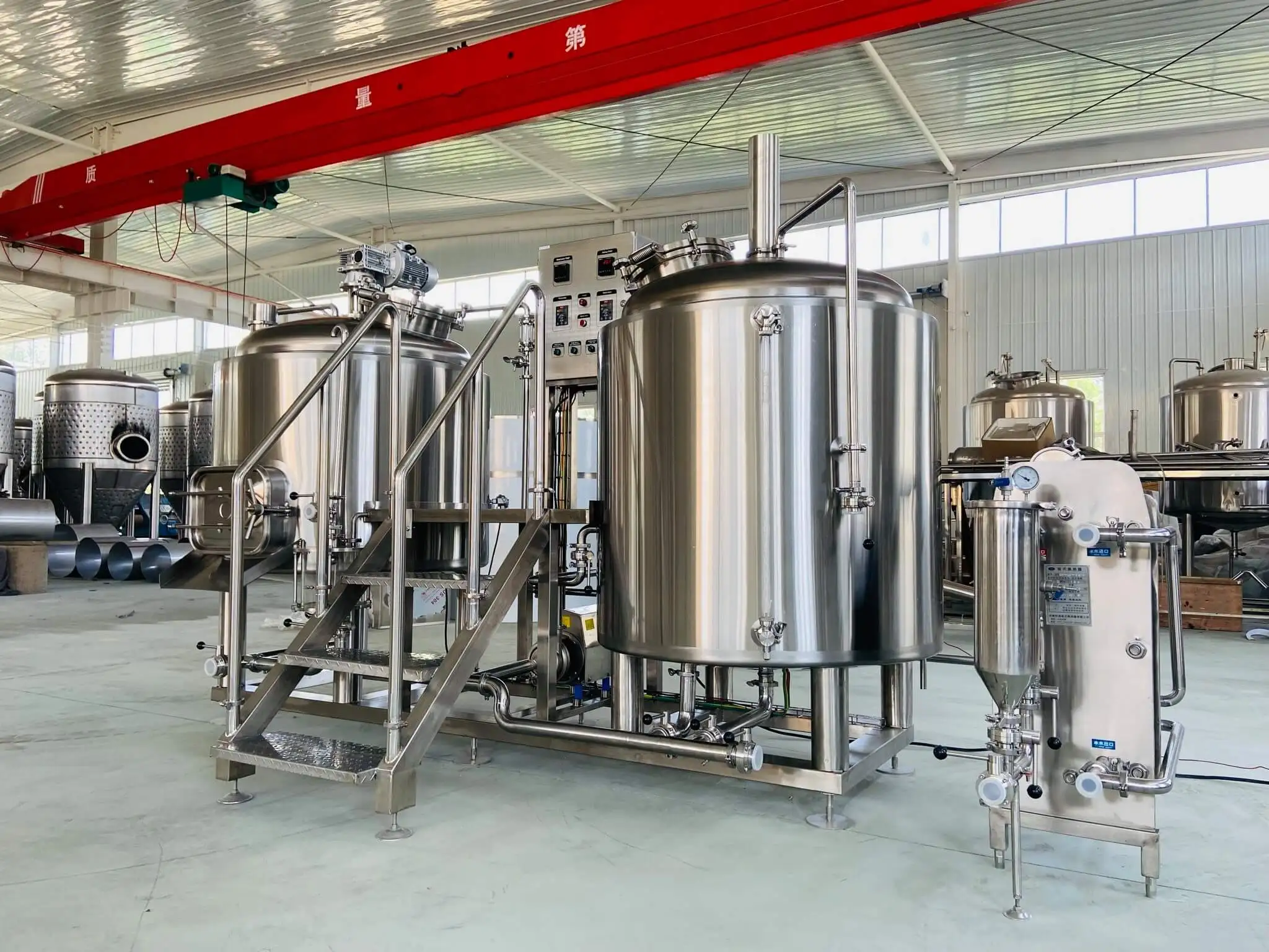 500l 5hl draft beer brewing equipment