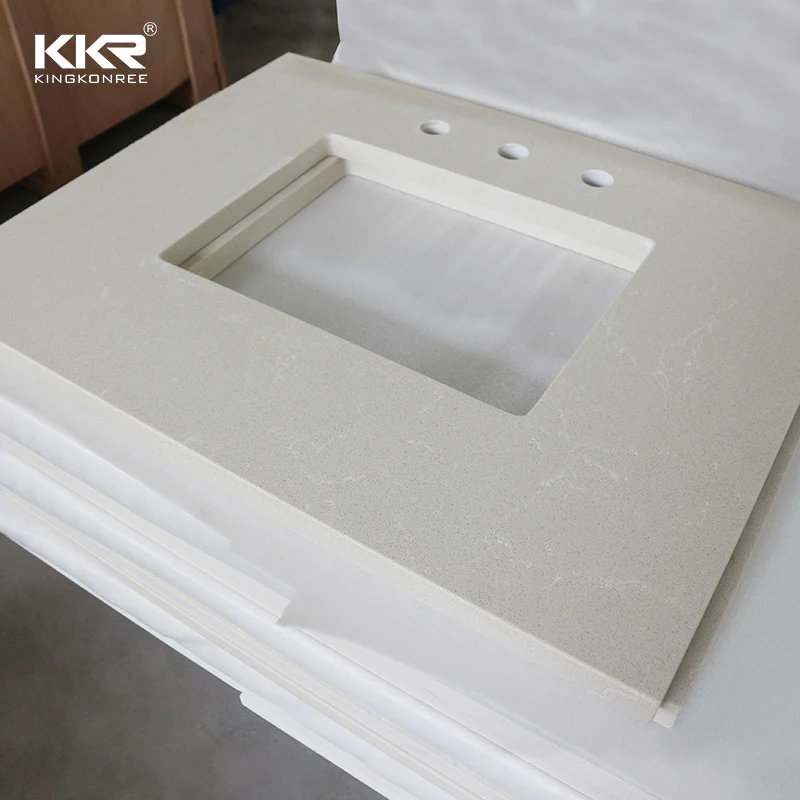 epoxy resin countertop red kitchen countertop