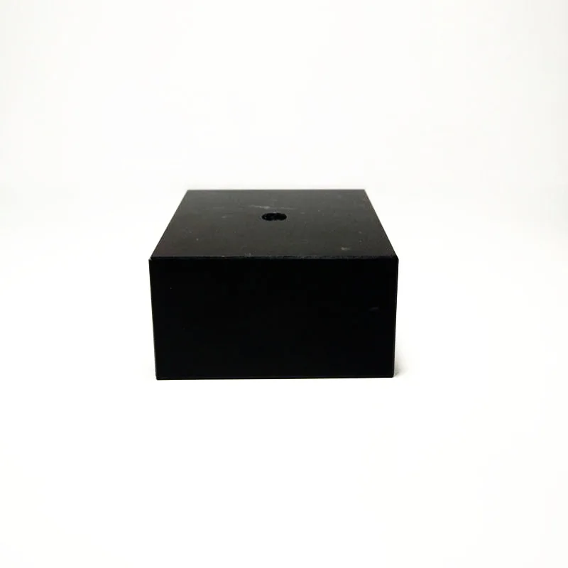 Black Marble trophy base for sculptures