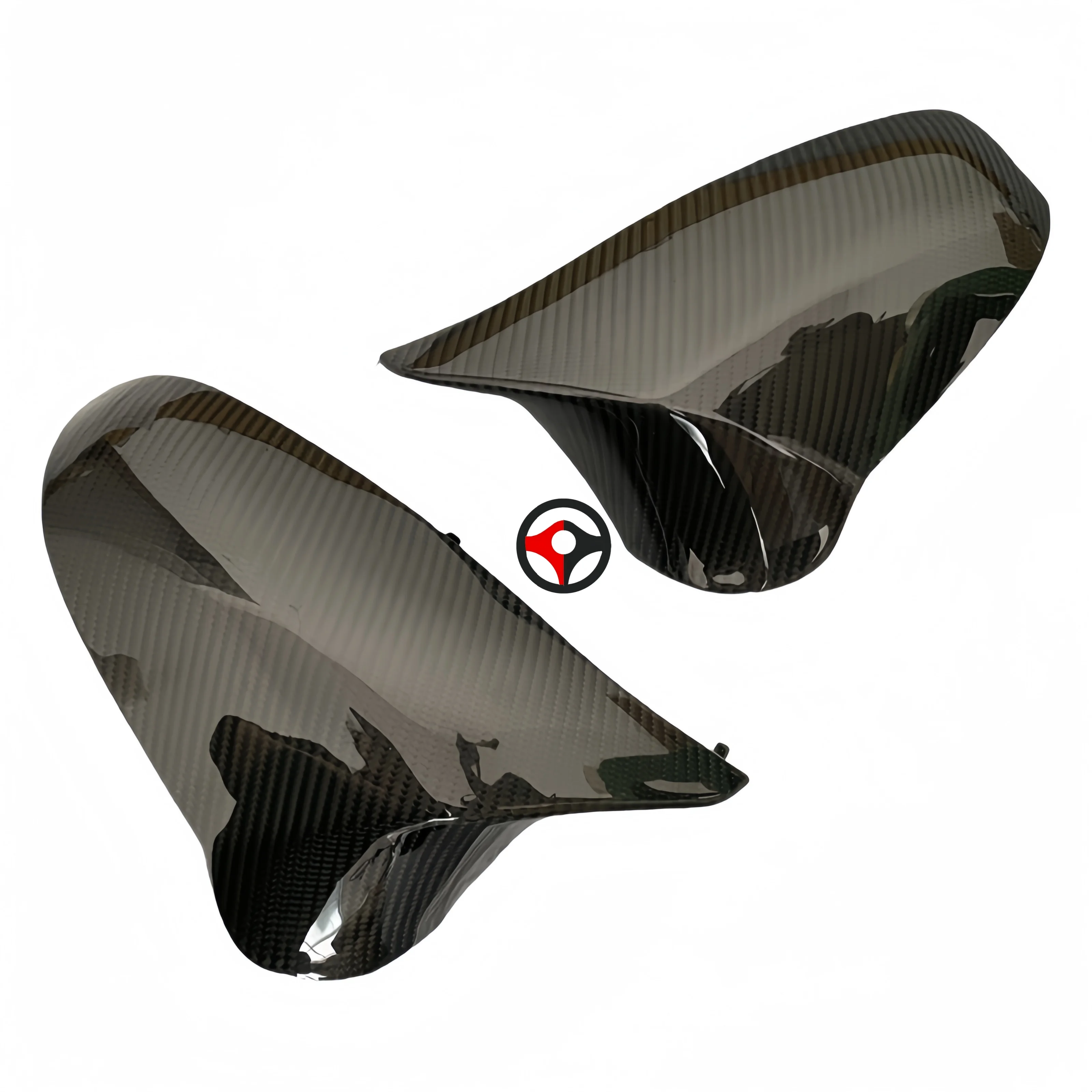 For BMW F87 M2 LD Real Carbon Fiber Rear View Mirror Cover  Accessory Compatible Replacement Car Side Rearview Caps Case Shell