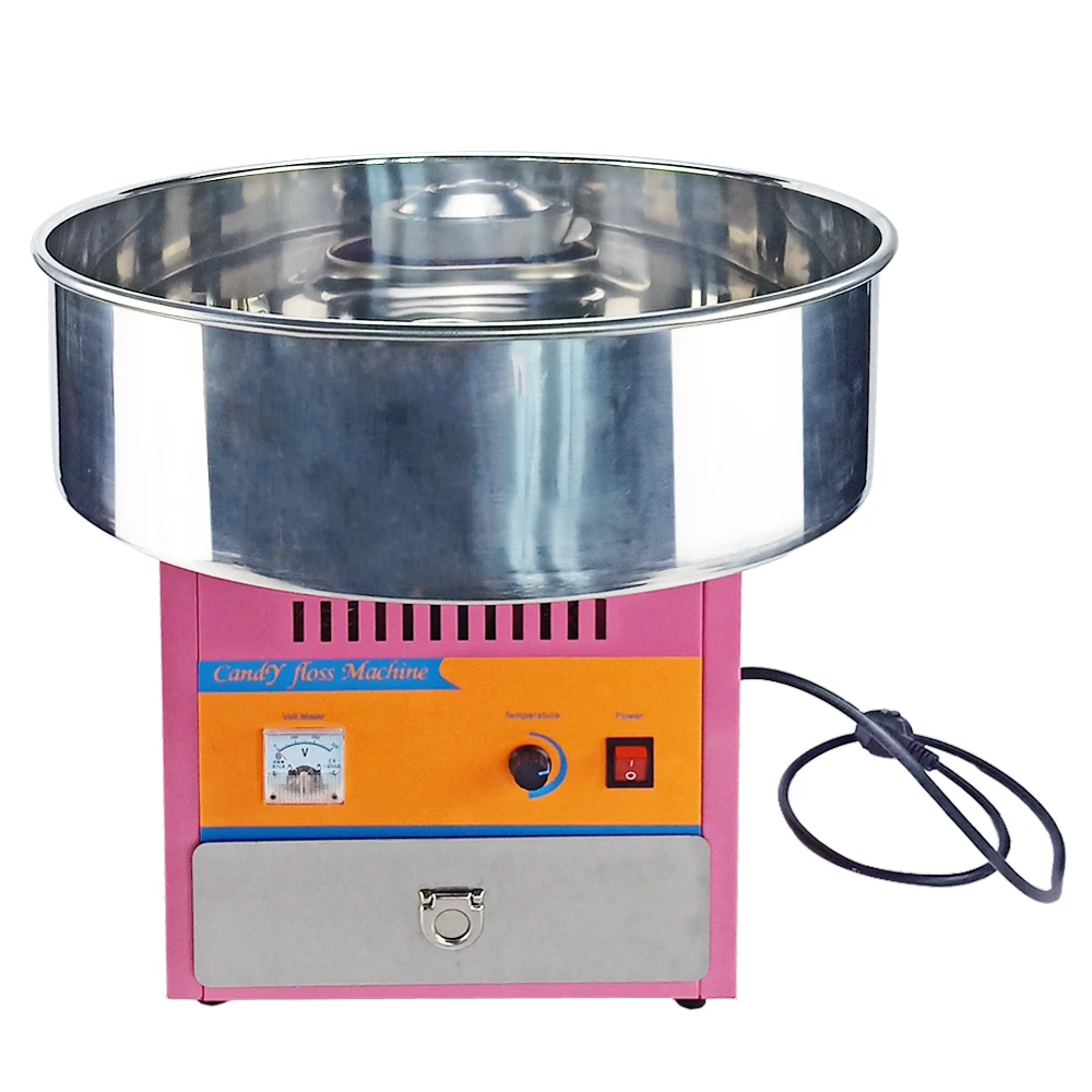 Fancy cotton cart electric commercial vending machine candy floss