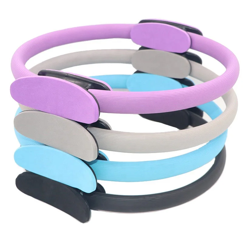 W1N Good Quality Superior Unbreakable Crescent Handle Fitness Magic Circle Pilates Ring Wholesale Pilates Ring