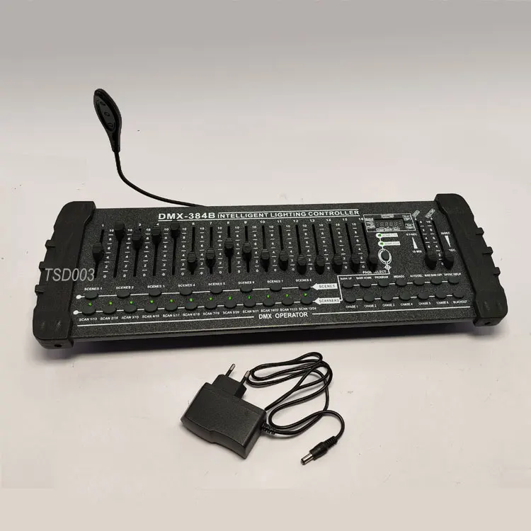 Stable Quality 384 Channels Dmx Operator Intelligent Console Dicso Light Dimmer Dmx Operator 384 Lighting Dmx Controller