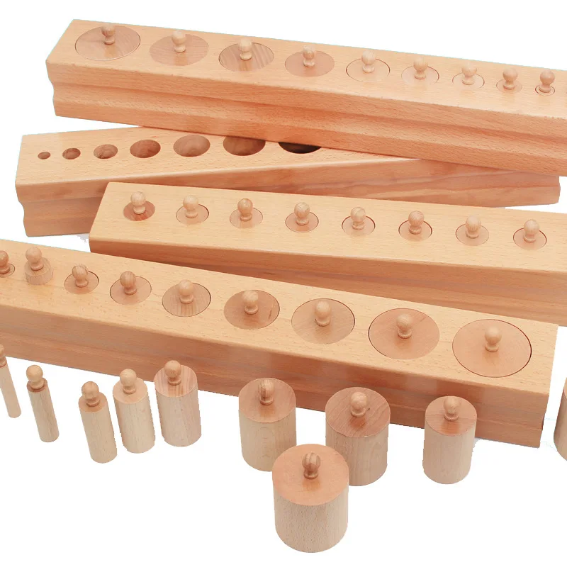 Kindergarten Wooden Educational Montessori Teaching Aids Toys Materials Full Set