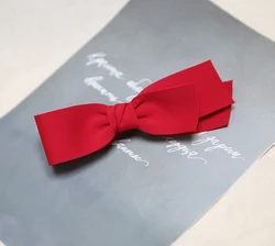 Neoprene clip hairpin made in Korea Best selling ribbon clip hairpin is very strong and sophisticated Bulk order available