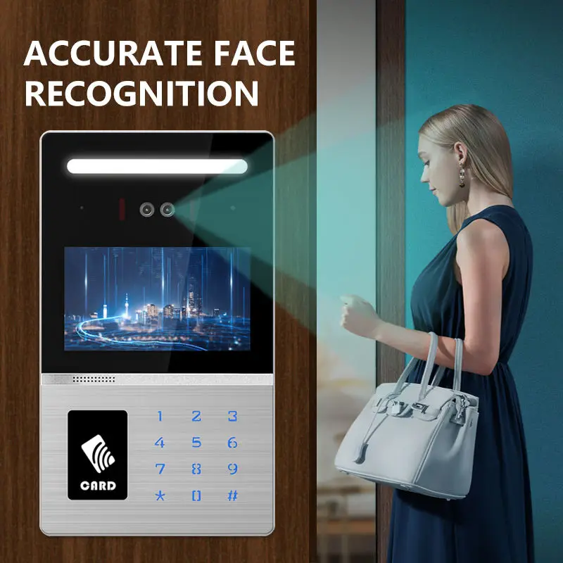 2023 Apartment building video intercom entry systems smart video doorbell intercom for building gates and access control
