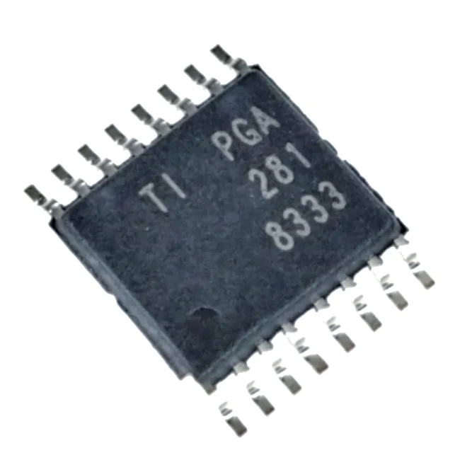 New original PGA281AIPWR integrated circuit  IC OPAMP PGA 6MHZ RRO 16TSSOP