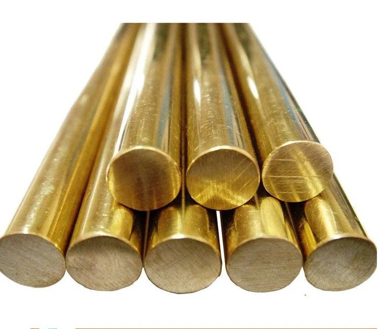 Copper Bars C12200 C18980 C15715 Edge Closing Copper Flat Rod 8mm 99.99% Pure Round Square Copper Busbar Strips Brass Rod Bar