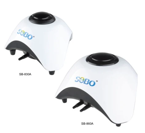 SOBO SB-830A/860A аквариум ультра бесшумный портативный воздушный кислородный насос для аквариума