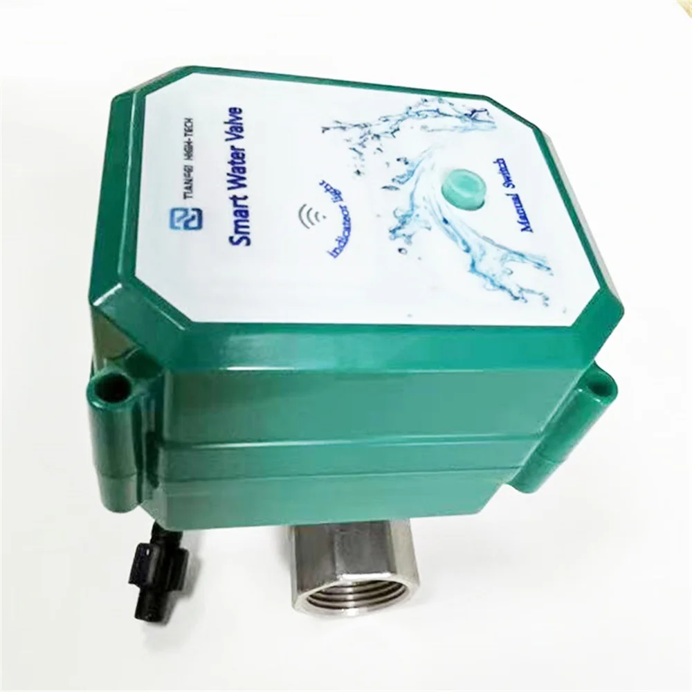 CTF-001-WIFI/Zigbee valvula Электроника para agua 2 отверстий