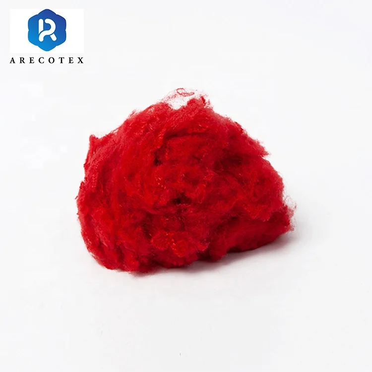 Hot-selling plush interior filling material 1.2dx38 mm 1.5dx38mm composite non-silicified microfiber