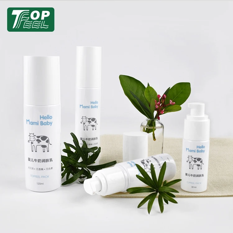 Manufacturer New Post Consumer Resin (PCR) Material Plastic Lotion Bottle Packaging