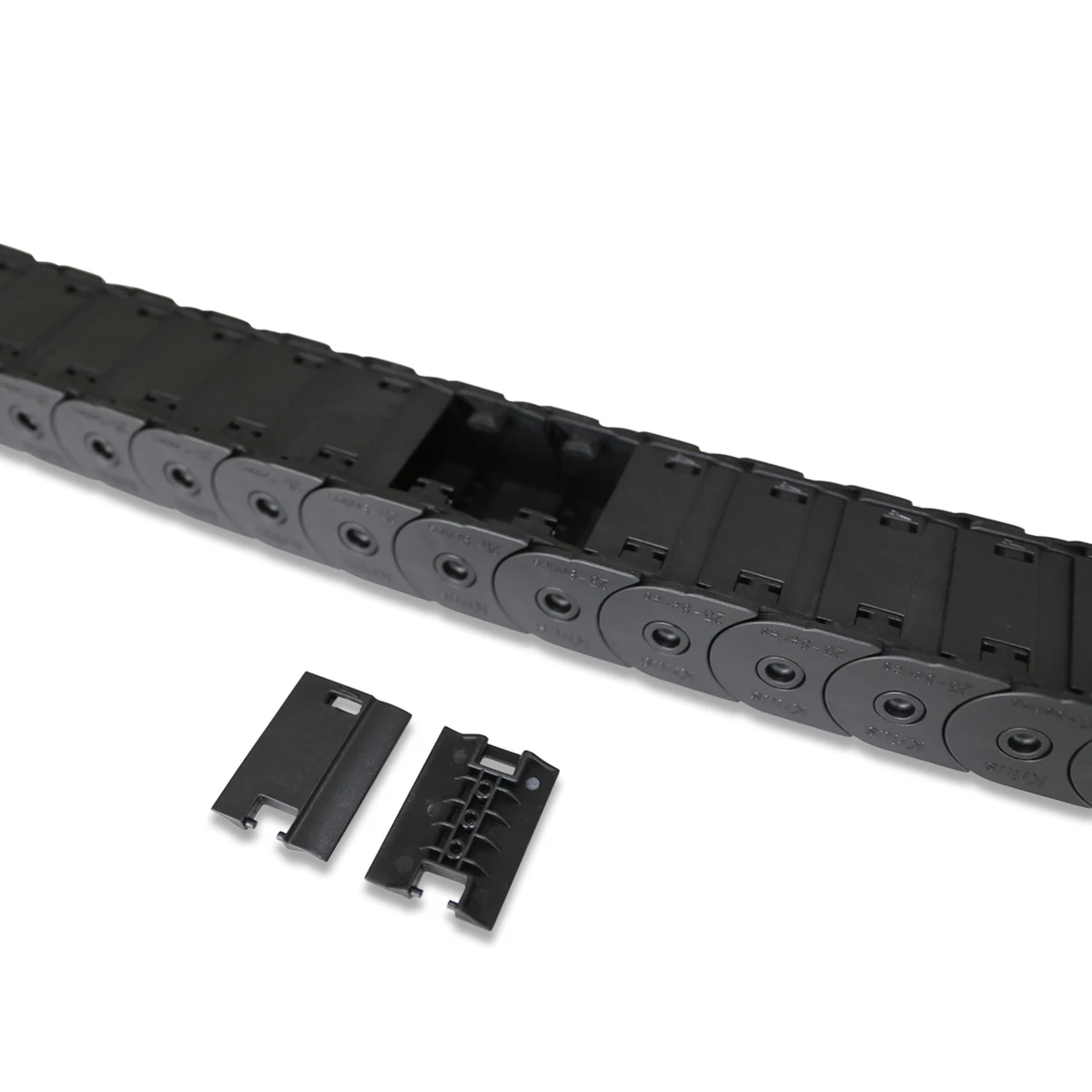 25/35/40 series enclosed nylon plastic cable chain  Drag chain PA66 wire carrier for cnc machine