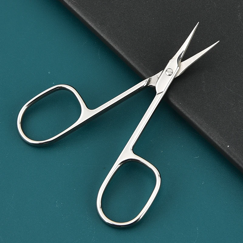 Online Hot Sale stainless steel Professional High precision Dead Skin Remover Cuticle Scissors beauty scissors Tool