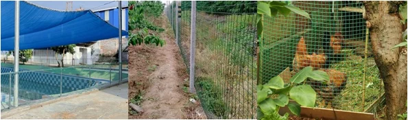 pvc mesh appliaction