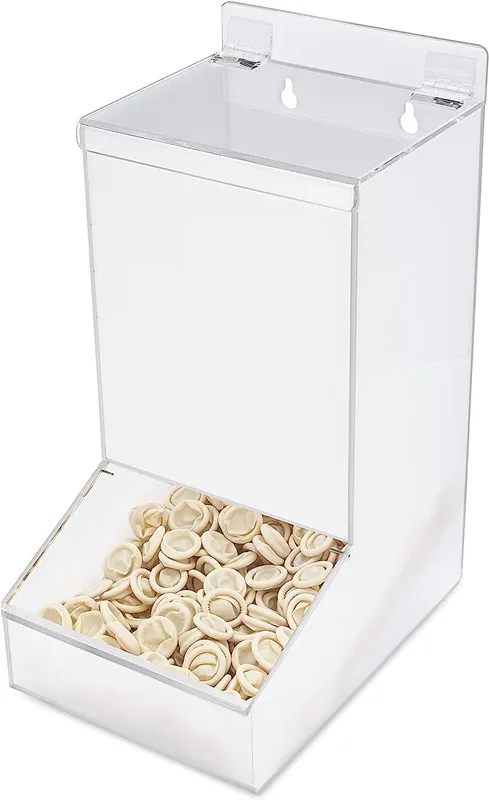 Custom acrylic supermarket cereal/rice/candy dispenser