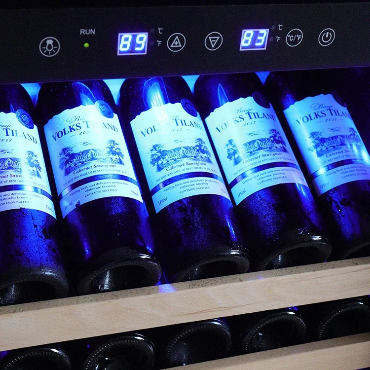 JIUFU home thermoelectric wine fridge luxury wine cooler cupboard wine cabinet for the cellar