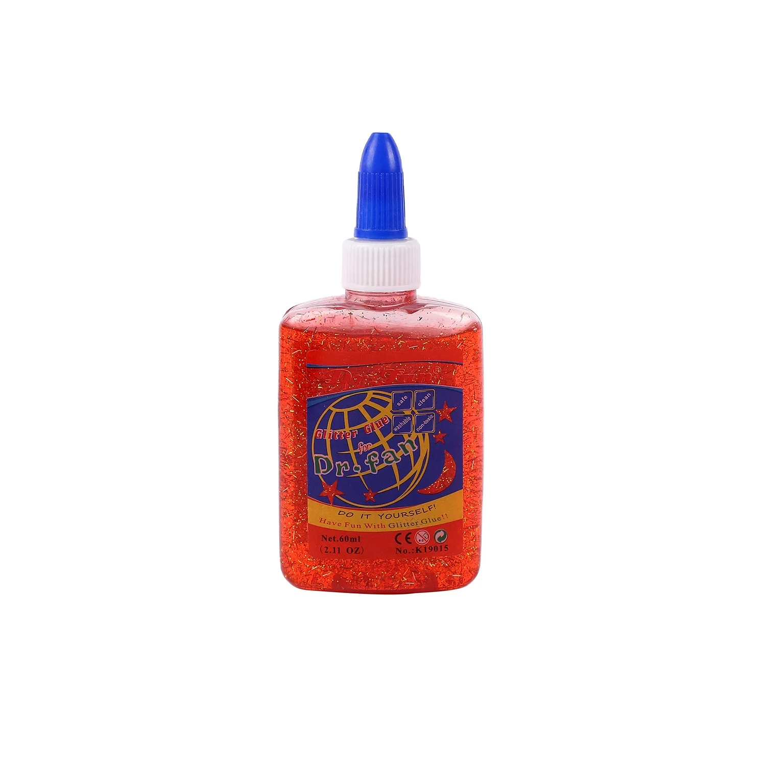 
Dr.fan 60ml handmade factory sale Glitter Glue for making slime set Painting DIY 