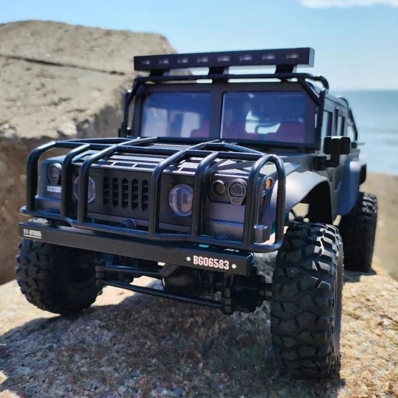 2.4G 1:12scale 4X4 RTR H1 Hurtle Climbing Off-Road Vehicle 20KM/H IPX4 High Speed Climber Racing Truck Model with LED Lights