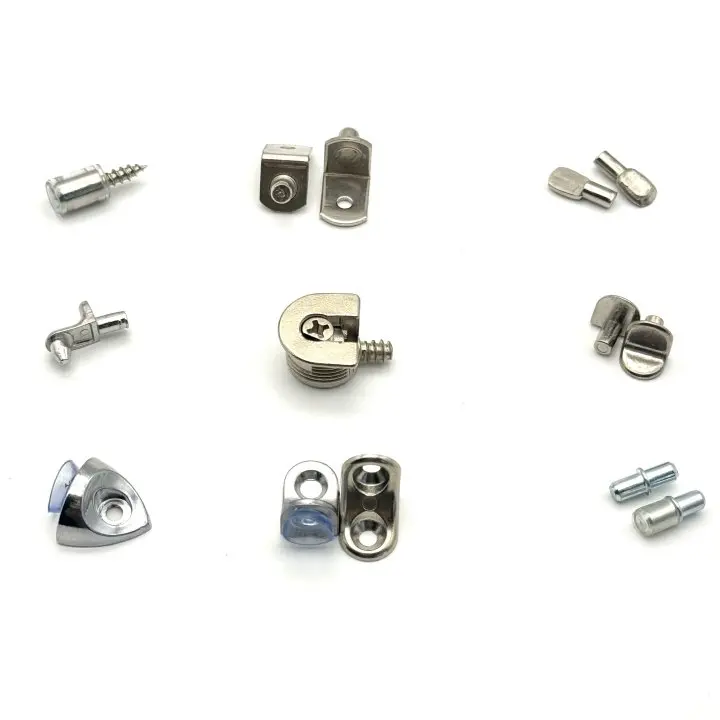 Multiple Types Furniture Hardware Cabinet Accessories Metal Shelf Support